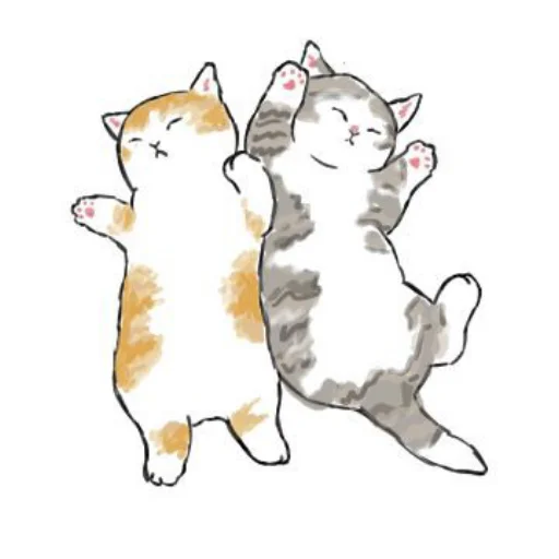 🐱 Стикер «Cute cats» для Telegram