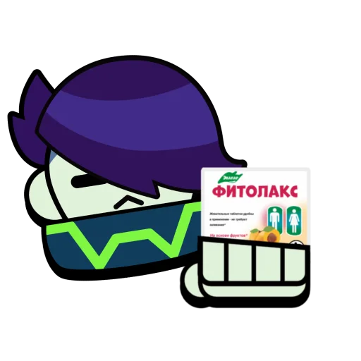 💀 Стикер «Orochi Edgar» для Telegram