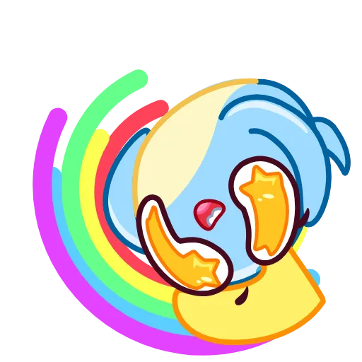 🤩 Эмодзи «Narwhalentine» для Telegram