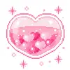Стикер 19 Pink #color #pink #status #girl