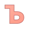 🍁 Эмодзи «Буквы персикового цвета и смайлики» для Telegram