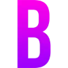 🔠 Эмодзи «Фиолетовые буквы с градиентом, таблички» для Telegram