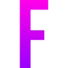 🔠 Эмодзи «Фиолетовые буквы с градиентом, таблички» для Telegram