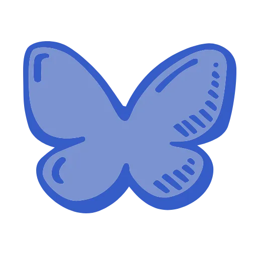 🦋 Эмодзи «Оранжевые буквы, векторные» для Telegram