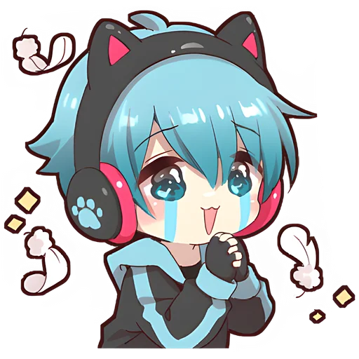 🥺 Стикер «Набор геймера» для Telegram
