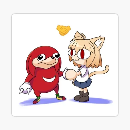 🇺🇦 Стикер «NECO ARC 3rd pack» для Telegram