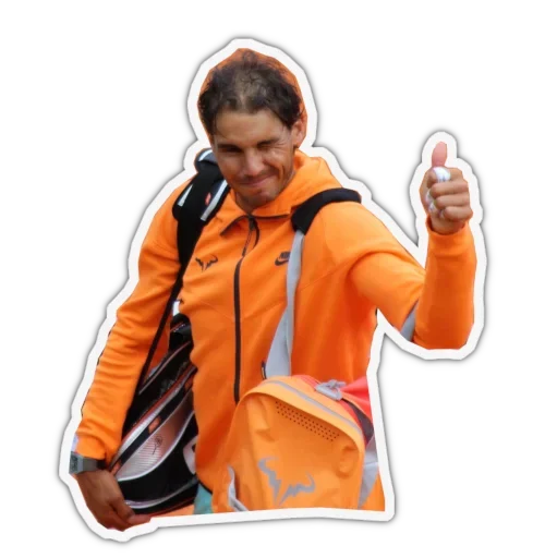 😉 Стикер «Rafael Nadal» для Telegram