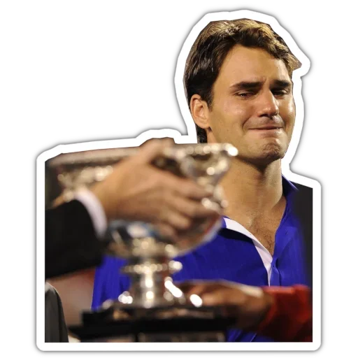 😭 Стикер «Rafael Nadal» для Telegram