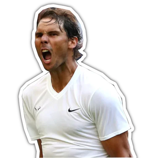 😯 Стикер «Rafael Nadal» для Telegram