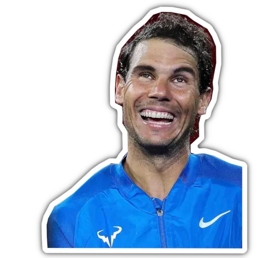 😂 Стикер «Rafael Nadal» для Telegram