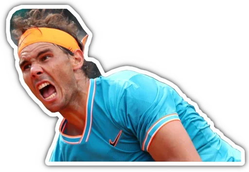 😱 Стикер «Rafael Nadal» для Telegram