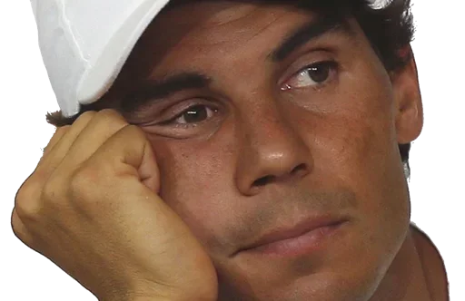 😌 Стикер «Rafael Nadal» для Telegram