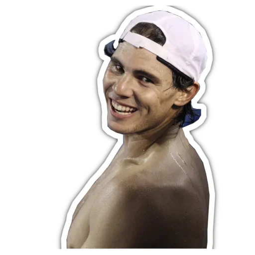 😁 Стикер «Rafael Nadal» для Telegram