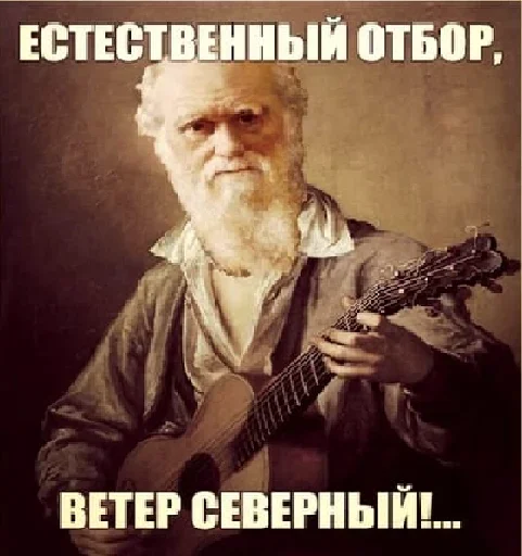 😜 Стикер «По району на десяточке» для Telegram