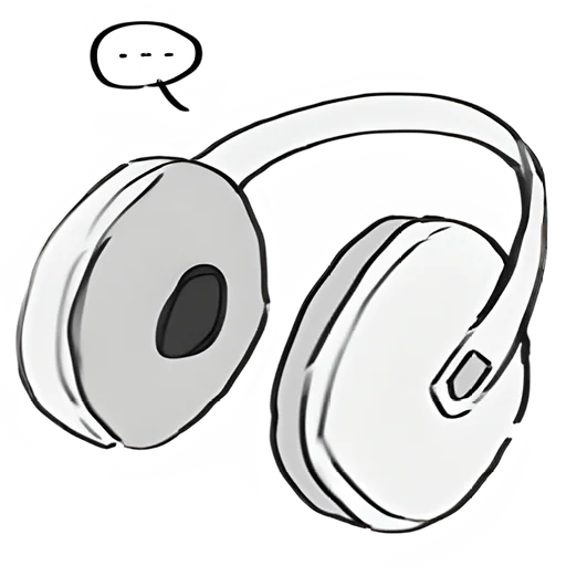 🎧 Стикер «Наджи-кун» для Telegram