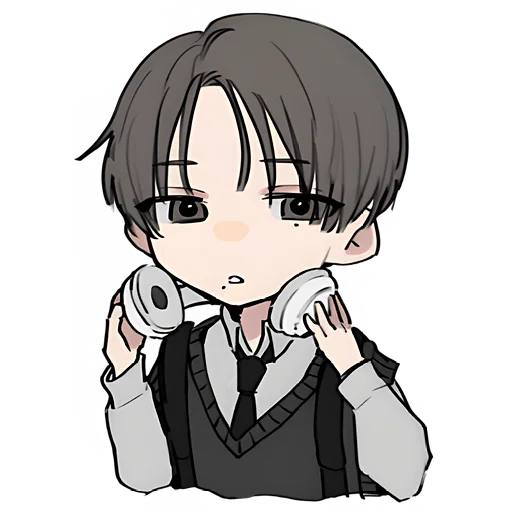 😌 Стикер «Наджи-кун» для Telegram