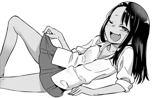😛 Стикер «Nagatoro» для Telegram