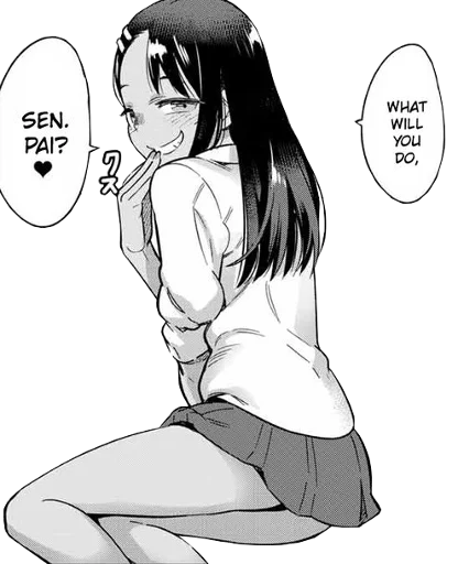 😊 Стикер «Nagatoro» для Telegram