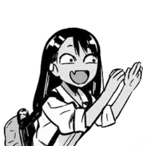 😃 Стикер «Nagatoro» для Telegram