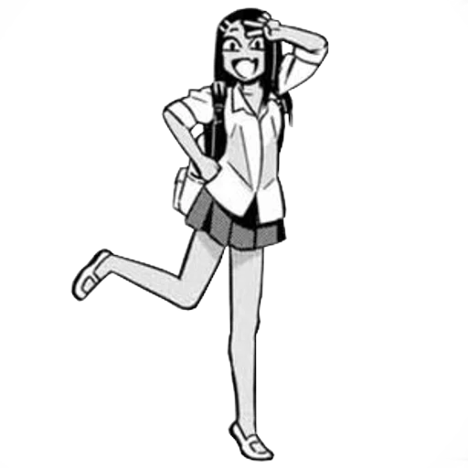 🐦 Стикер «Nagatoro» для Telegram