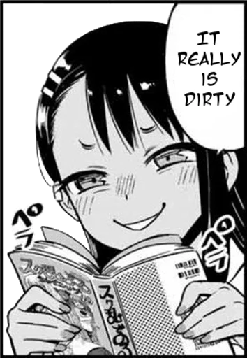 📖 Стикер «Nagatoro» для Telegram