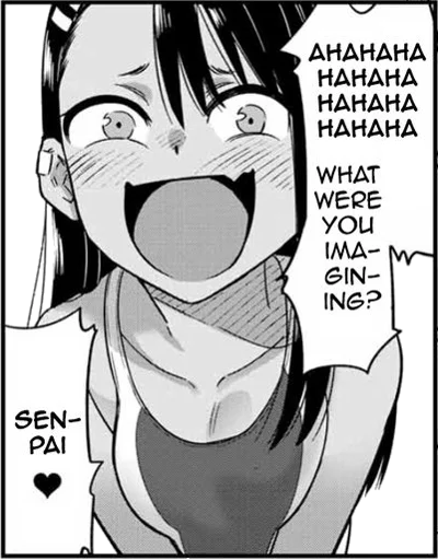 😂 Стикер «Nagatoro» для Telegram