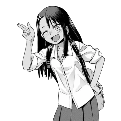 ✌️ Стикер «Nagatoro» для Telegram