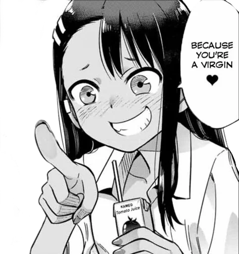 😜 Стикер «Nagatoro» для Telegram