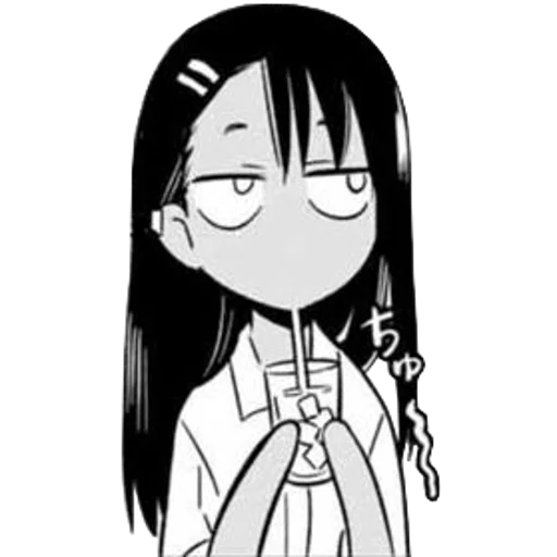 🍷 Стикер «Nagatoro» для Telegram