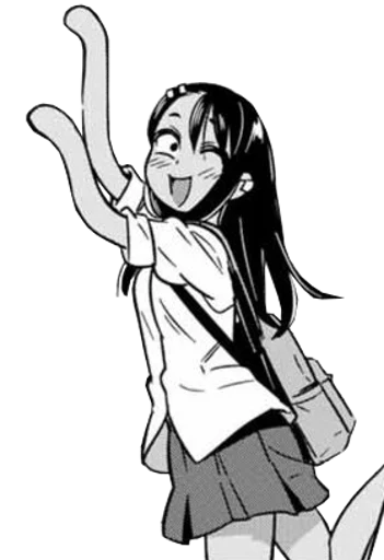 🐍 Стикер «Nagatoro» для Telegram