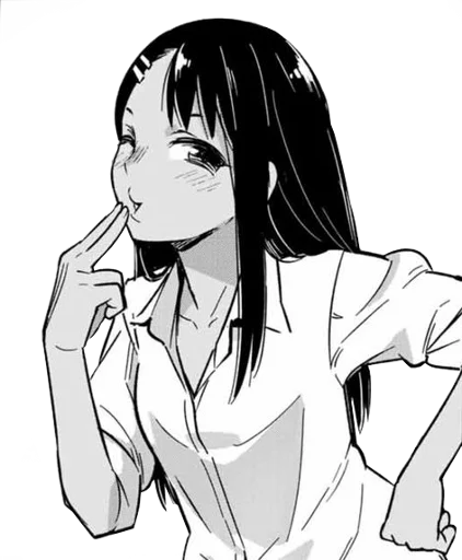 😗 Стикер «Nagatoro» для Telegram