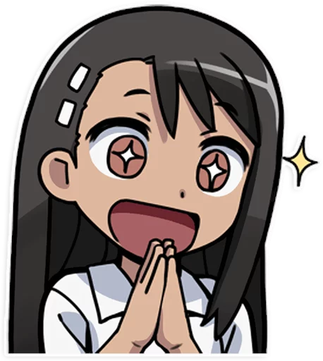 😍 Стикер «Nagatoro-san» для Telegram
