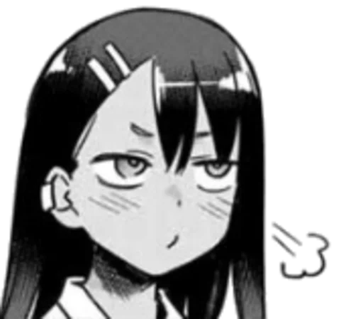 ◾️ Стикер «Nagatoro-sama» для Telegram