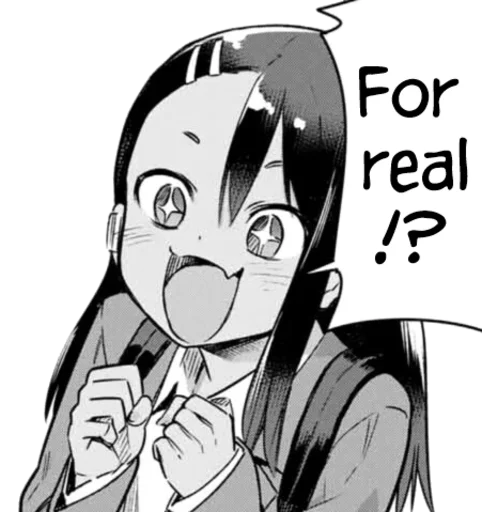 ◾️ Стикер «Nagatoro-sama» для Telegram