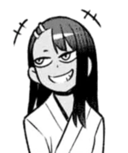 ◾️ Стикер «Nagatoro-sama» для Telegram