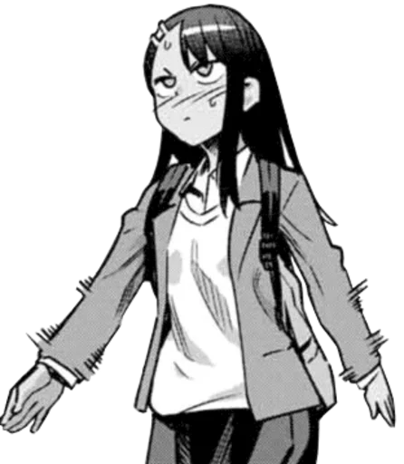 ◾️ Стикер «Nagatoro-sama» для Telegram
