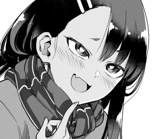 ◾️ Стикер «Nagatoro-sama» для Telegram