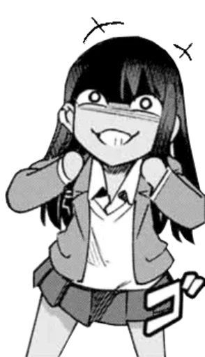 ◾️ Стикер «Nagatoro-sama» для Telegram