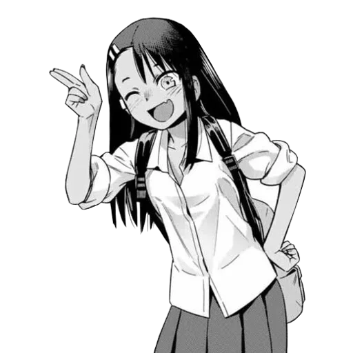 🙋‍♀ Стикер «Nagatoro san» для Telegram