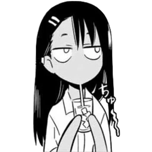 🧃 Стикер «Nagatoro san» для Telegram