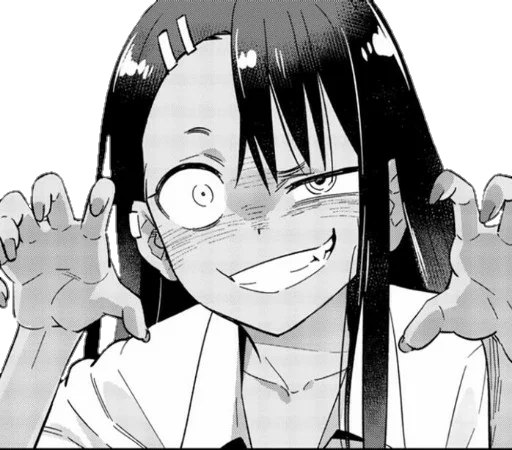 🐺 Стикер «Nagatoro san» для Telegram