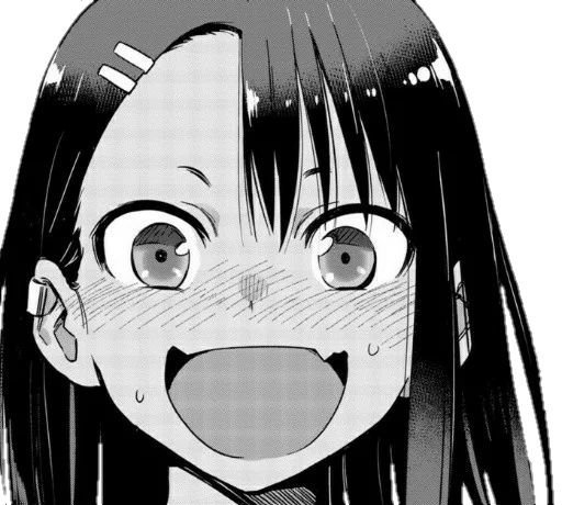 😮 Стикер «Nagatoro san» для Telegram