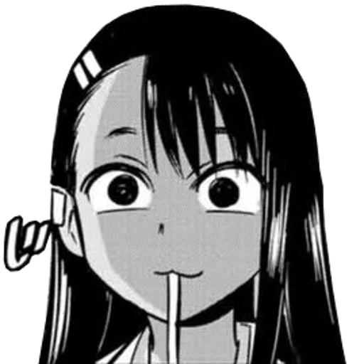 🧃 Стикер «Nagatoro san» для Telegram