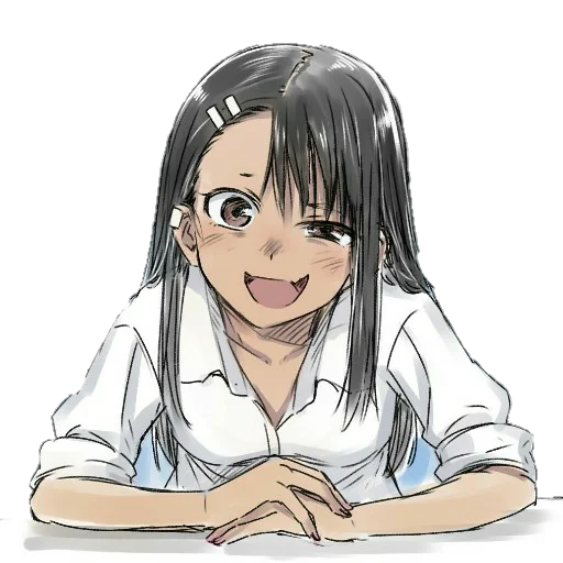 🤨 Стикер «Nagatoro san» для Telegram