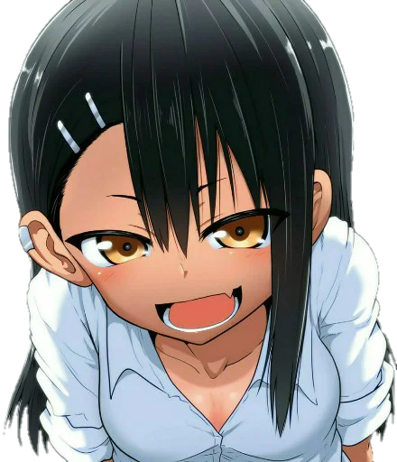 Стикерпак Nagatoro san для Telegram