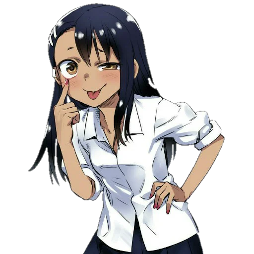 😜 Стикер «Nagatoro san» для Telegram