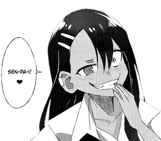 😏 Стикер «Nagatoro san» для Telegram