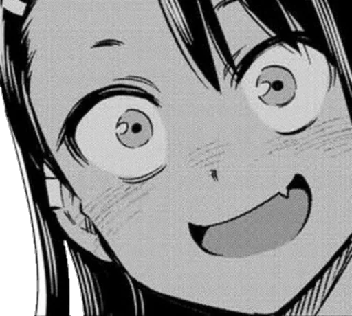 😮 Стикер «Nagatoro san» для Telegram
