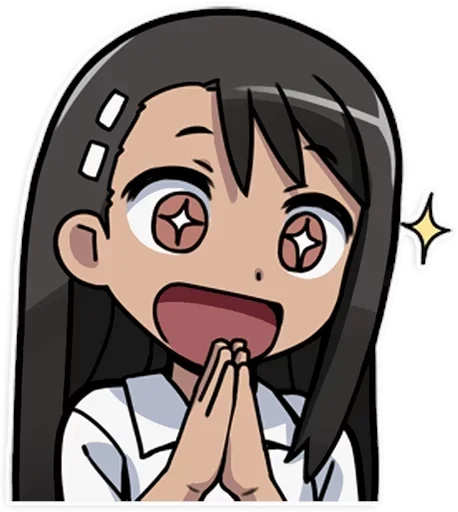 😍 Стикер «Nagatoro san Chan» для Telegram
