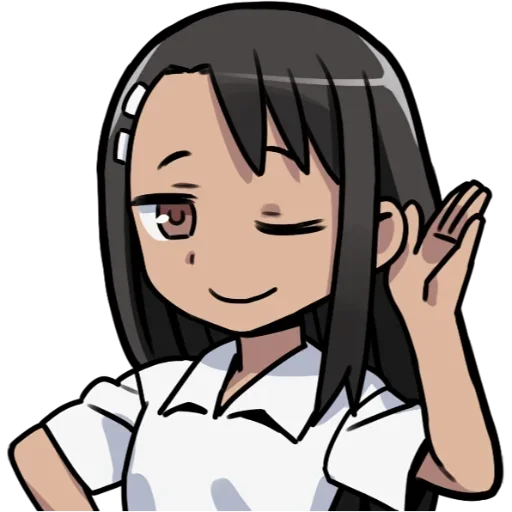 👂 Стикер «Nagatoro san Chan» для Telegram